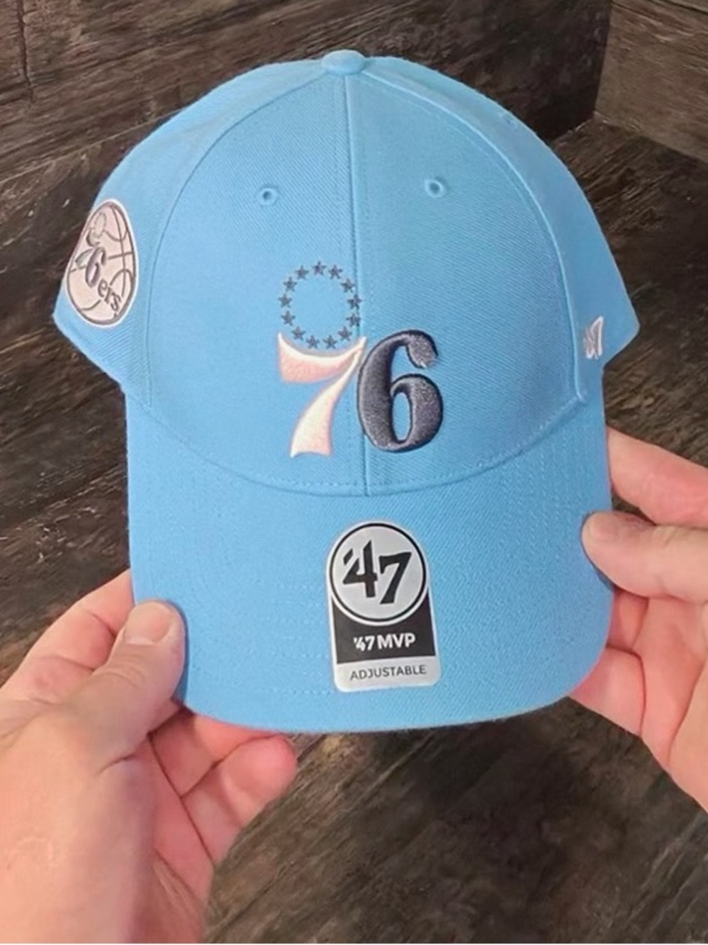 47 Brand Philadelphia 76ers Light Blue Cap